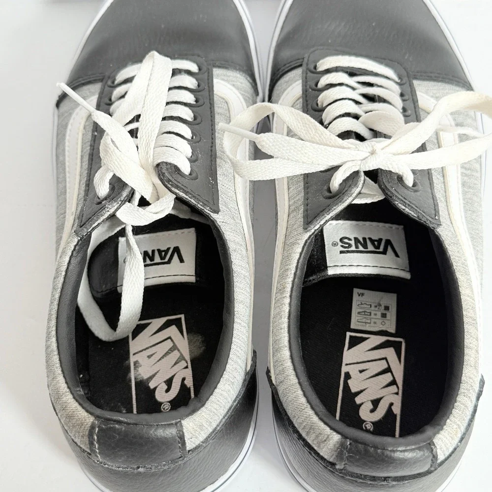 Vans Ward Sneaker Black Grey White Men's Size‎ 9 Casual Skater Shoes street y2k